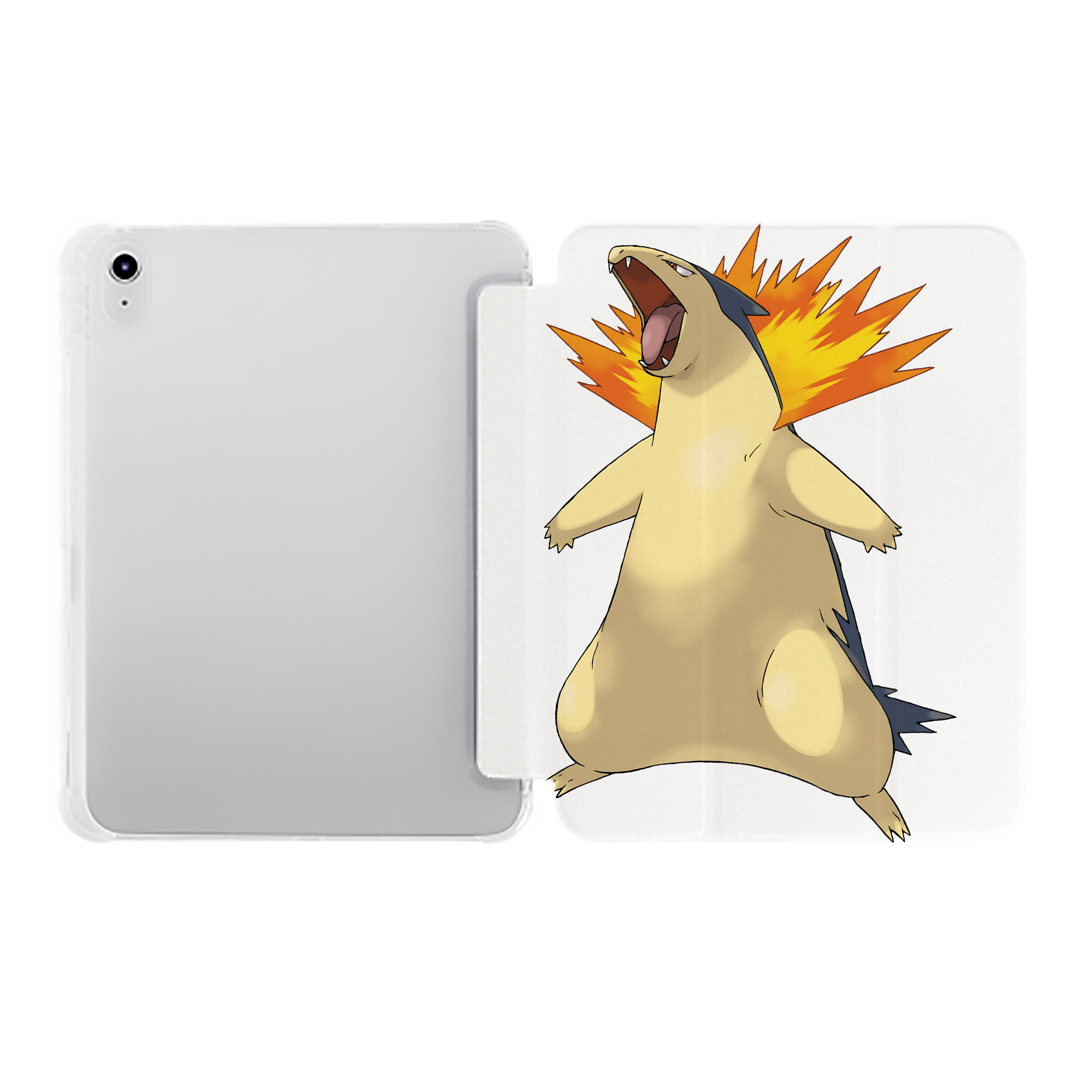 （画像用） ポケットモンスター Pokémon IPad ケース ペン収納付き 三つ折りスタンド PUレザー×シリコン 対応機種9.5/10.5/10.9インチ